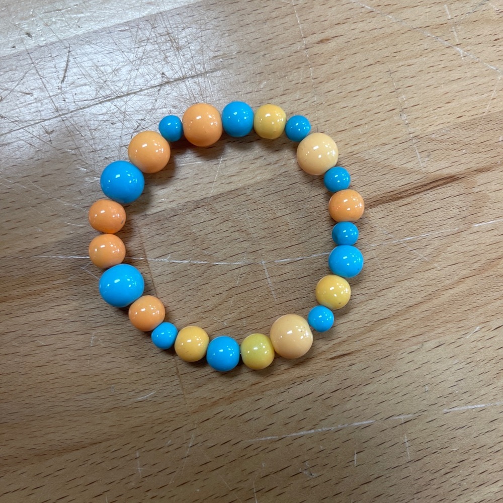 Blue and yellow